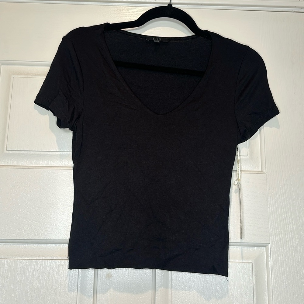 Black V Neck